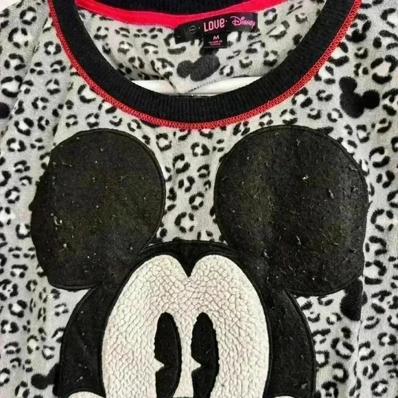 Disney Mickey Mouse Fleece Pajama Set - 2 Pieces - Picture 2 of 7
